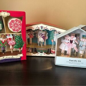 Meri Meri Nutcracker Cupcake Kit Boxes (5 boxes total)